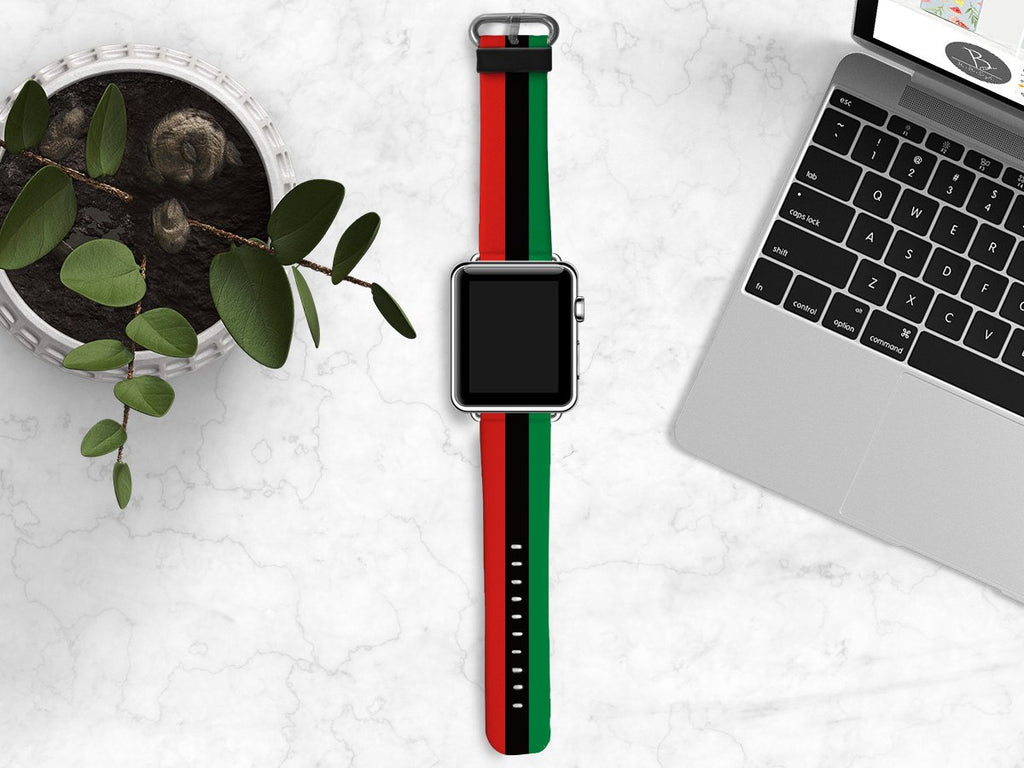 Black Power Apple Watch Bands