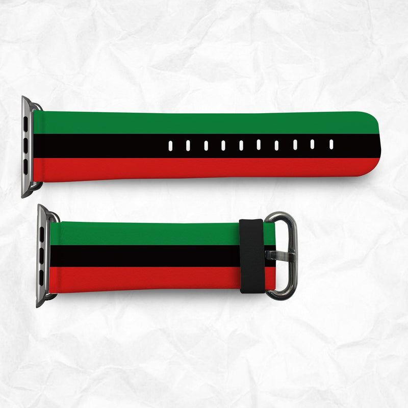 Black Power Apple Watch Bands