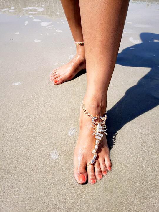 Sahara Scorpion Anklet