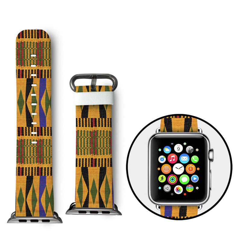 Kente Apple Watch Bands